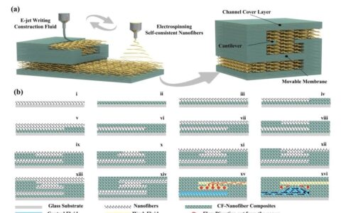 一种面向3D微流控芯片的纳米纤维自支撑增材制造方法