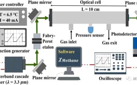 开发一种用于逸散性甲烷排放量化检测的气体传感器
