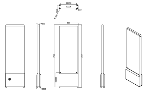 迅远RFID无障碍通道门实现无障碍通道人员及物品的跟踪管控