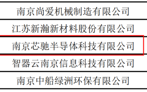 芯驰科技荣获江苏省2022年度首批“专精特新”企业称号