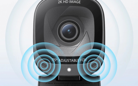 Anker PowerConf C200，带ANC的2K网络摄像头