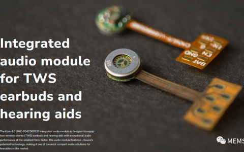 USound与合作伙伴共同推出基于MEMS扬声器的OTC助听器参考设计方案