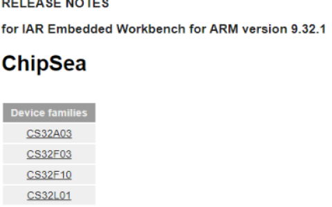 IAR Systems全面支持芯海科技32位MCU芯片