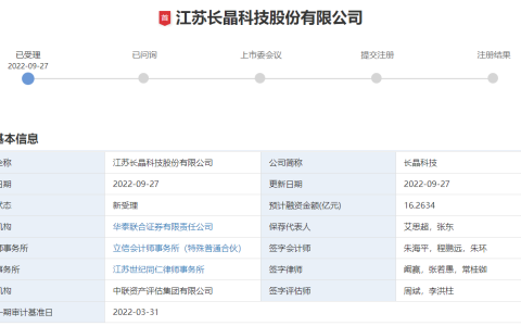 长晶科技创业板IPO获受理！2021年分立器件销量首度突破246亿颗，募资16.26亿扩产及研发IGBT等
