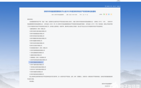 技术为王！普渡科技获评2022年度深圳市知识产权优势单位