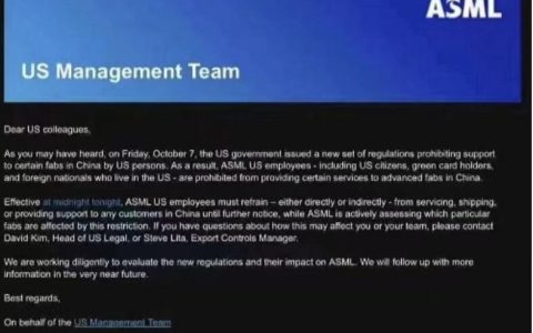 6G专利，中国申请量近50%！ASML要求美国员工停止为中国客户提供服务!热点科技新闻点评