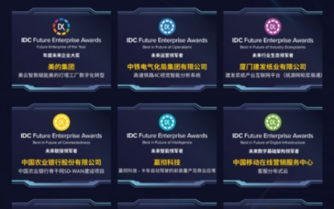 奏响数字时代最强音，IDC中国未来企业大奖卓越奖在京揭晓