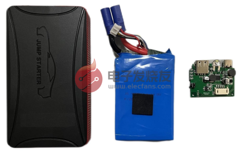 拆解|汽车启动电源，四块小电池竟能输出200A大电流！