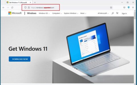PC用户要小心，惠普发现假冒微软官方更新网站，传播恶意软件