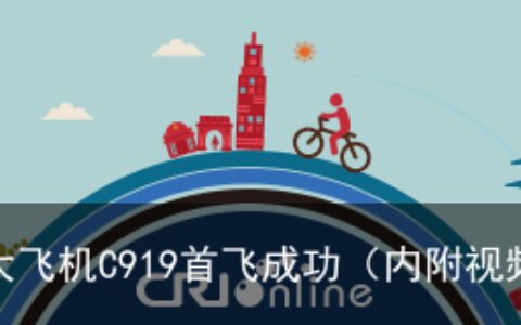 一飞冲天！国产大飞机C919首飞成功（内附视频）