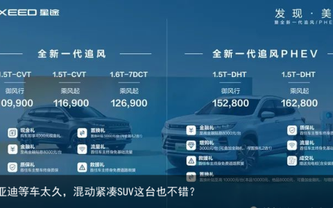 比亚迪等车太久，混动紧凑SUV这台也不错？