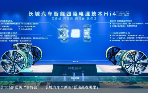 电混市场的顶级“奢侈品”，长城汽车全新Hi4到底赢在哪里？