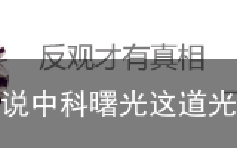 厕神——说说中科曙光这道光