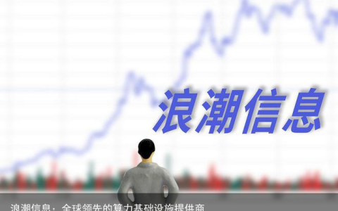 浪潮信息：全球领先的算力基础设施提供商