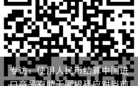专访：使用人民币结算中国进口商品有助于阿根廷应对当前经济挑战