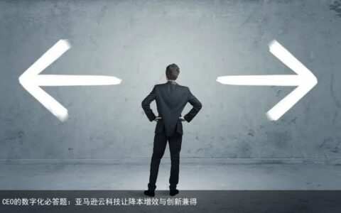 CEO的数字化必答题：亚马逊云科技让降本增效与创新兼得