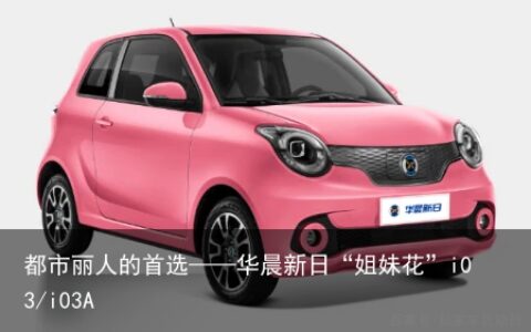 都市丽人的首选——华晨新日“姐妹花”i03/i03A