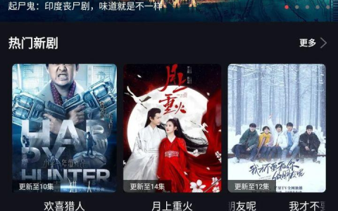 10几个电影资源电视剧资源平台，解决你所有看片问题