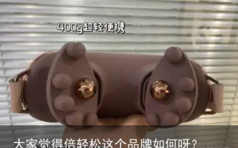 大家觉得倍轻松这个品牌如何呀？