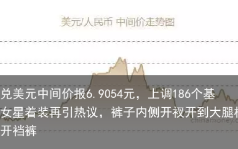 人民币兑美元中间价报6.9054元，上调186个基点