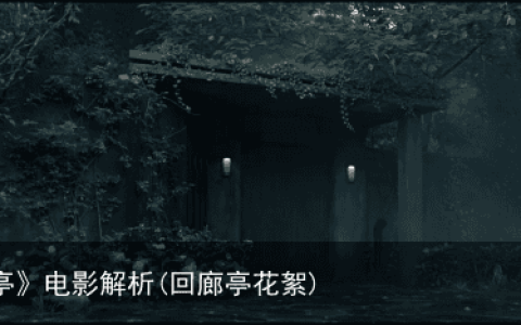 《回廊亭》电影解析(回廊亭花絮)