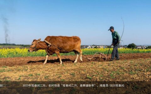 2023年双春闰二月，农村俗语“双春闰二月，春寒逢秋旱”，啥意思