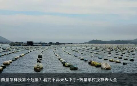 用药量怎样换算不超量？看完不再无从下手-药量单位换算表大全