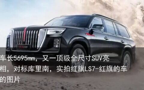 车长5695mm，又一顶级全尺寸SUV亮相，对标库里南，实拍红旗LS7-红旗的车的图片