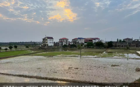 江西暴雨72小时，村民回村，清丰堤溃口仍在加固-濮阳清丰县暴雨内涝