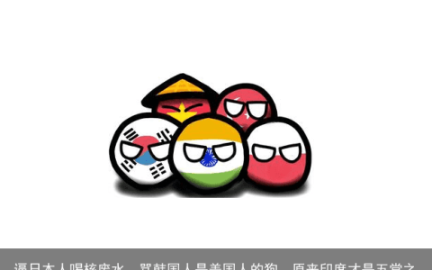 逼日本人喝核废水，骂韩国人是美国人的狗，原来印度才是五常之首-日本喝了核废水的人
