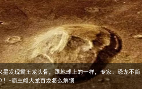 火星发现霸王龙头骨，跟地球上的一样，专家：恐龙不简单！-霸主雌火龙百龙怎么解锁