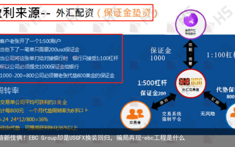 旧套路新伎俩！EBC Group却是USGFX换装回归，骗局再现-ebc工程是什么