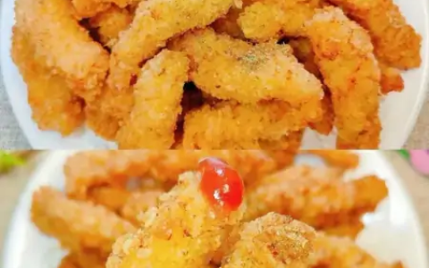 酥脆鲜香的炸鸡柳，在家也能轻松完成，好吃不腻还解馋-炸鸡柳咋做呢