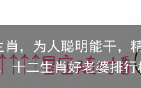 谁家老婆是这个生肖，为人聪明能干，精打细算，婚后能勤俭持家-太准了, 十二生肖好老婆排行榜