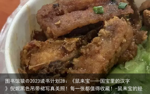 图书馆猿の2023读书计划28：《鼠来宝——国宝里的汉字》倪妮黑色吊带裙写真美照！每一张都值得收藏！-鼠来宝的经典台词