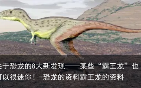 关于恐龙的8大新发现——某些“霸王龙”也可以很迷你！-恐龙的资料霸王龙的资料