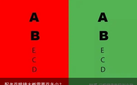 配老花眼镜大概需要花多少？