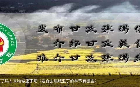 春天的旅行你准备好了吗？来稻城亚丁吧（适合去稻城亚丁的季节有哪些）