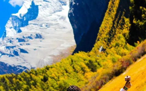 这个9月，老子不上班！一定要请假去稻城亚丁（今天老子不上班表情包）