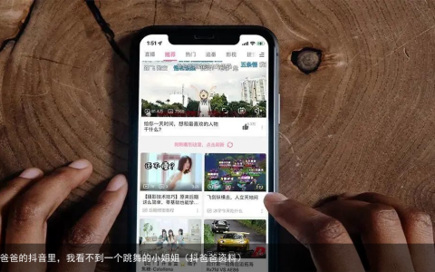 在爸爸的抖音里，我看不到一个跳舞的小姐姐（抖爸爸资料）