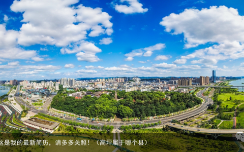 我叫高坪，这是我的最新简历，请多多关照！（高坪属于哪个县）