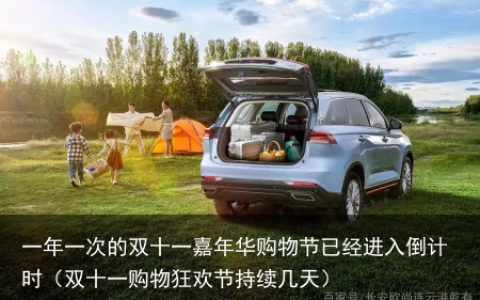 一年一次的双十一嘉年华购物节已经进入倒计时（双十一购物狂欢节持续几天）