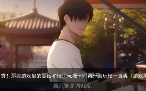 游戏圈大赏！那些游戏里的黑话和梗，玩梗一时爽一直玩梗一直爽（游戏黑话有哪些）