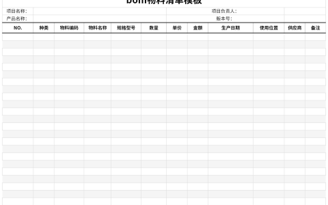 云恒制造：BOM配单的重要性及其在生产制造中的应用