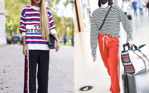 校服裤显瘦又修饰腿型，教你如何搭配才能更时髦(校服裤怎么搭)