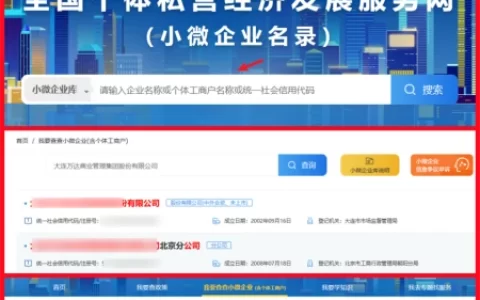 小微企业怎么查（2种方式）(小微企业查询网址)