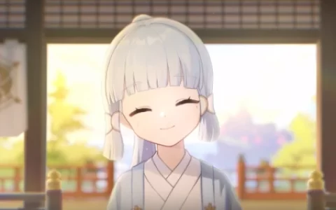 原神：绫华PV出现幼时形象，击败哥哥凌人，有玩家破防了(绫华主c)