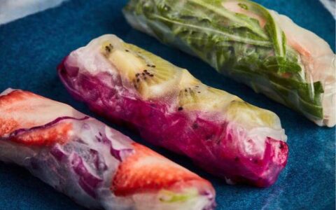 多彩春卷和越南鲜虾饼的制作配方(越南鲜虾卷的做法)