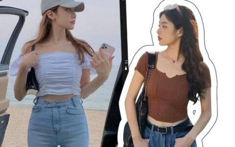 鱼骨衫的夏天来啦！又纯又欲，逆天显瘦，撩到你腿软