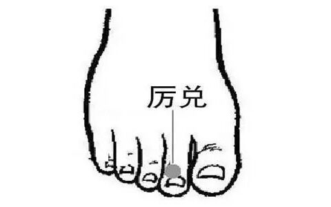 历兑穴穴位的准确位置图！-厉兑的准确位置图及视频